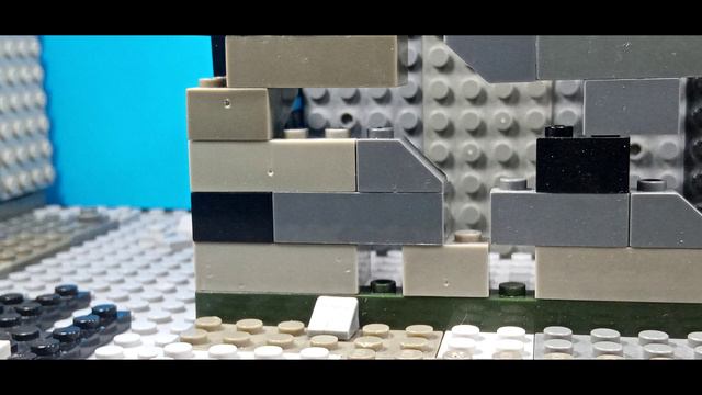 Попадание пули в стену - лего анимация/lego animation - Magic Dan смотреть онлайн