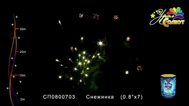Салют "Снежинка" 0.8"х7, арт. СП0800703
Салютыч смотреть онлайн