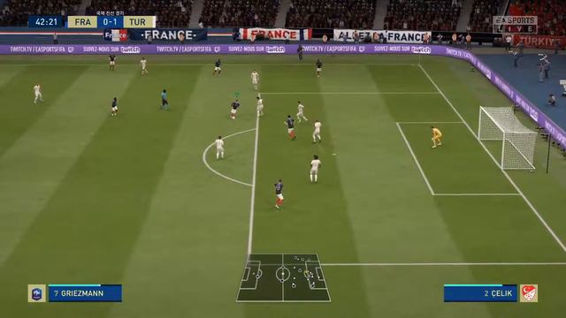 [FIFA 20/Euro 2020 Qualifying] France vs Turkey (PC Full Gameplay) смотреть онлайн