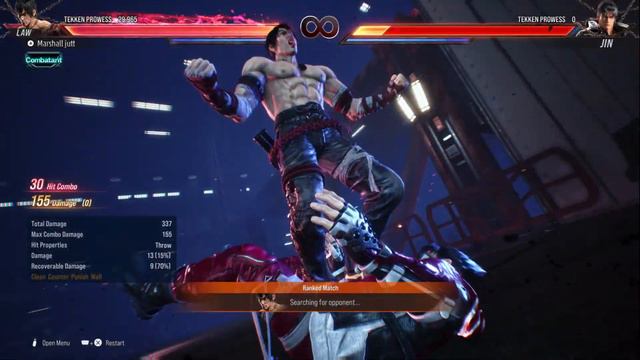 155 Damage Damage Law Combo | Tekken 8 смотреть онлайн