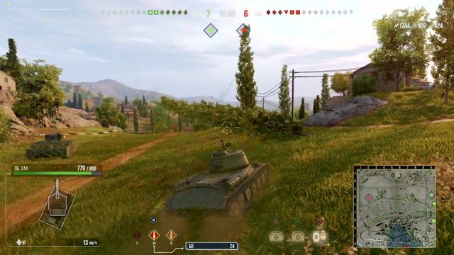 WOT PS4 Object 244 смотреть онлайн