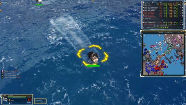 Supreme Commander [227] 4v4 Сетон дерзкий и беспощадный смотреть онлайн