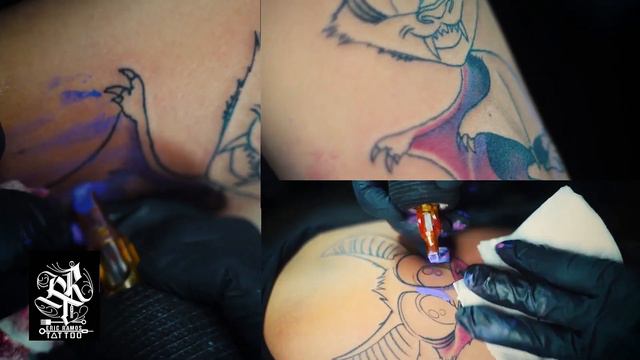 Vampire magazine Tattoo Time lapse Eric Ramos смотреть онлайн
