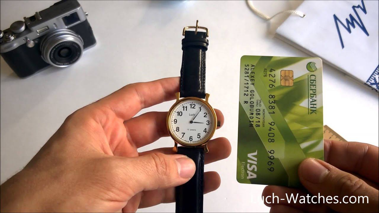 Обзор мужских часов Луч 78549371 смотреть онлайн