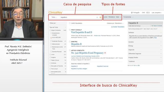 Agregando Inteligência ao Prontuário Eletrônico - Palestra Prof. Renato Sabbatini смотреть онлайн