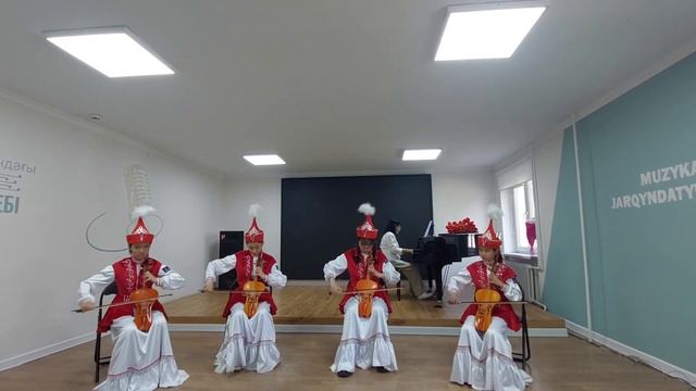 г.Астана Квартет Жез киік Е.Брусиловский "Шолпан" , Т.И. Есиркепов "Жалғыз ән" смотреть онлайн