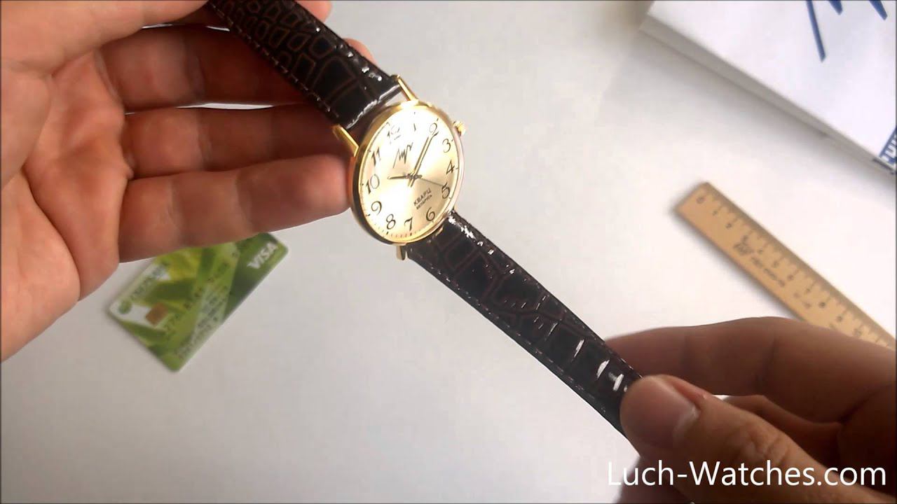 Обзор мужских часов Луч 31618732 ретро коллекции смотреть онлайн