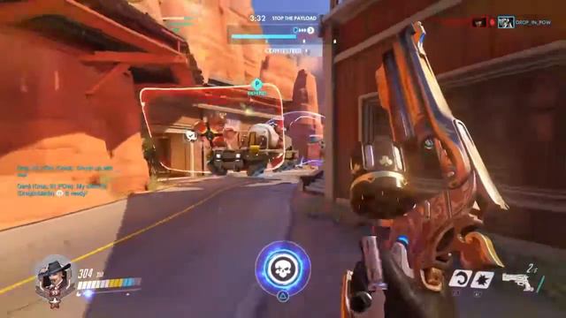 "You best head for the hills"- McCree- Overwatch (PS4 Gameplay) смотреть онлайн