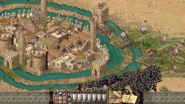 Stronghold Crusader Attack on the village смотреть онлайн