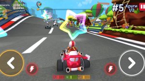 Гонки Starlit on wheels - Параллельные пики | Мультфильм Гонки для детей