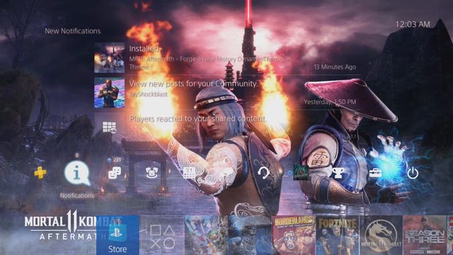 Mortal Kombat 11 Aftermath Forge a New History Dynamic Theme смотреть онлайн