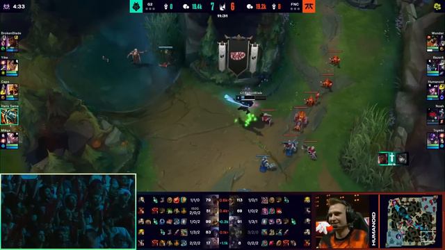 G2 vs. FNC | Game 1 | LEC Season Finals - Grand Final - G2 Esports vs. Fnatic | GAME 1 (2023) смотреть онлайн
