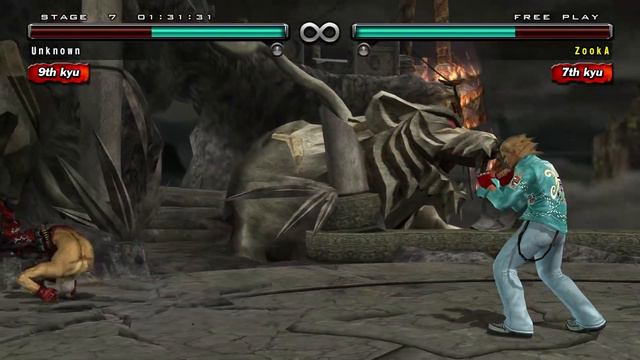 Tekken 5 - Bryan Fury Gameplay смотреть онлайн