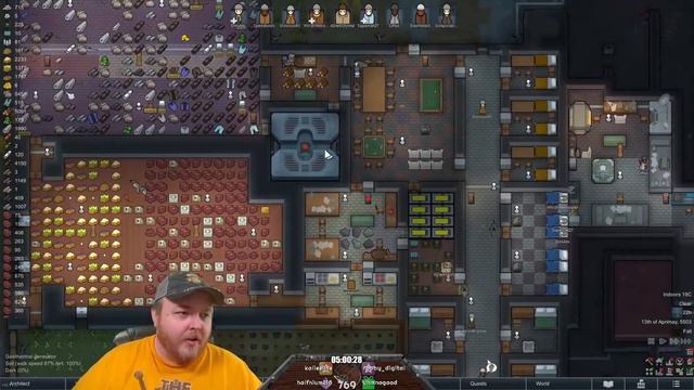 Rimworld Playthrough Part 32 - Cassandra Adventure - Terahdra on Twitch смотреть онлайн
