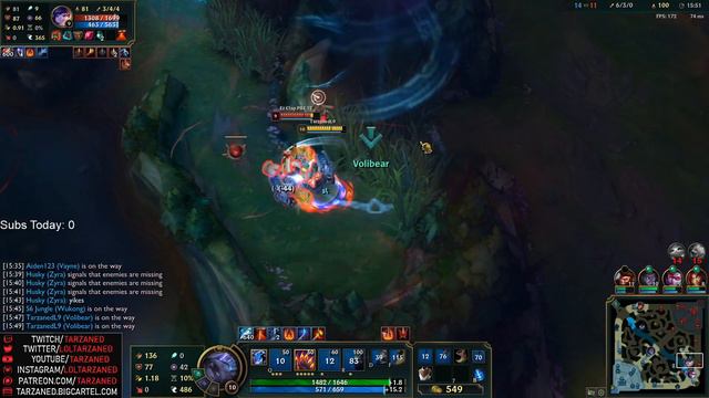 RANK 1 JUNGLER PLAYS REWORKED VOLIBEAR!| League of Legends смотреть онлайн