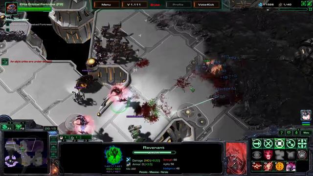 Starcraft 2 Special forces elite 5 brutal Revenant ohoho hybrid raven part 1 смотреть онлайн
