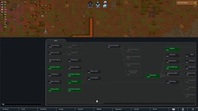 NO COMMENTARY - Let's play Rimworld | How long will my first colonists last? | Part 1 смотреть онлайн