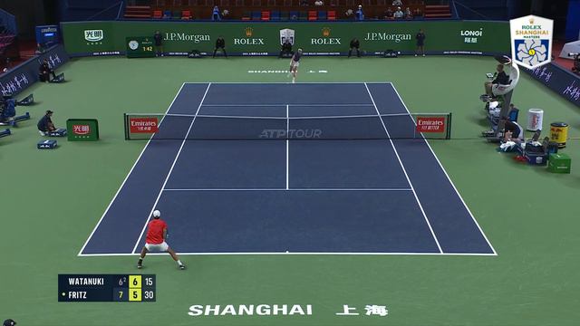 Yosuke Watanuki vs Taylor Fritz Highlights | Rolex Shanghai Masters 2023 смотреть онлайн