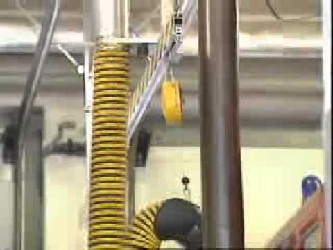 Пряморельсовая вытяжная система SBT смотреть онлайн