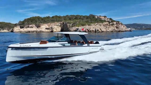 Saxdor 320 GTO  катер тест на воде | Yachts Expert