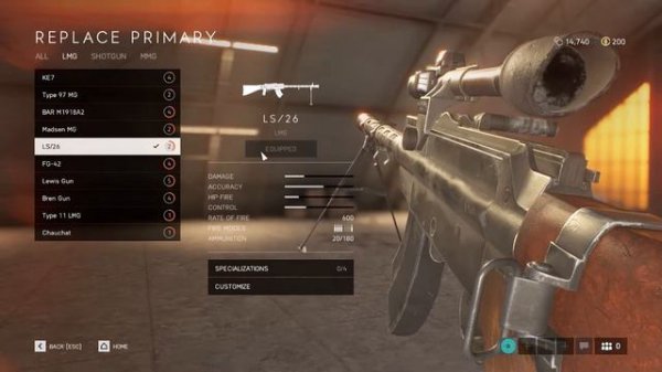 Battlefield 5 Best LMG - All BF5 LMG Ranked (Best Light Machine Gun)