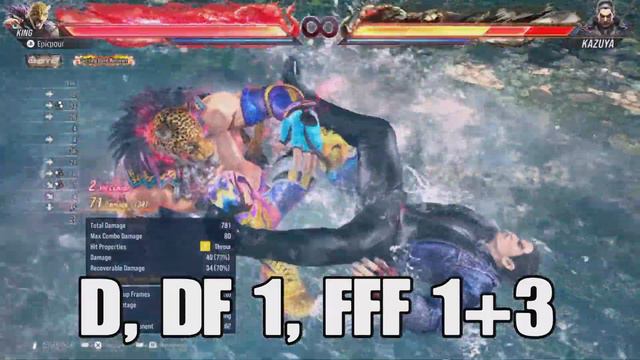 KING Combos In 1 Minute: TEKKEN 8 KING Combo Guide #tekken8 #tekken #tekkenking
