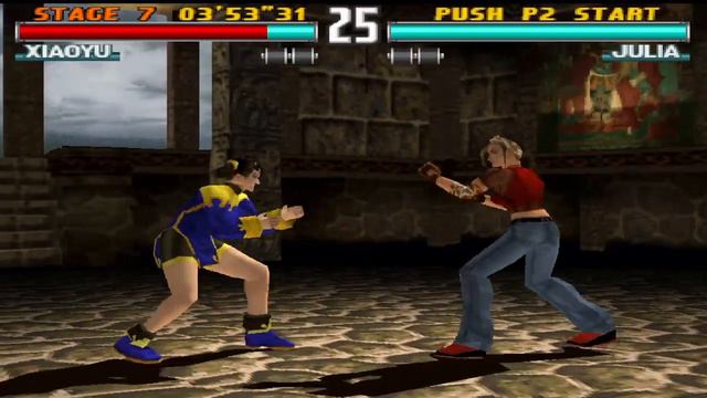 Xiaoyu with King Grapple 🐯 Tekken 3 смотреть онлайн