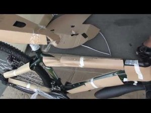 Как собрать горный скоростной новый велосипед Видео