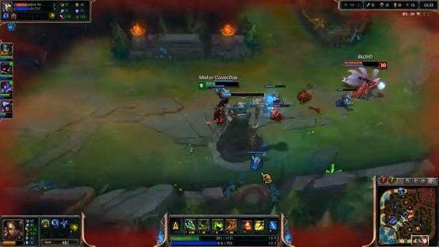 game sur League of Legends avec Nidalee bot line #1 partie 1\2 смотреть онлайн