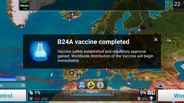 I WON PLAGUE INC THE CURE! смотреть онлайн