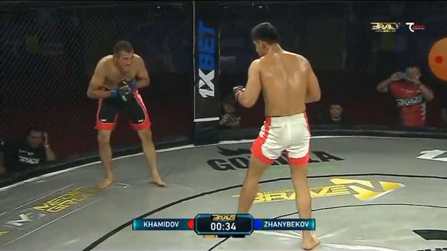 НОВЫЙ БОЙ: ERZHAN ZHANYBEKOV (KGZ) VS MAMURZHONOV KHAMIDOV (UZB) смотреть онлайн