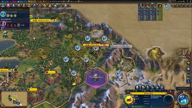 Civ 6 | Vietnam District Yields Are Pure Satisfaction! – (#2 Deity++ Vietnam Civilization VI) смотреть онлайн