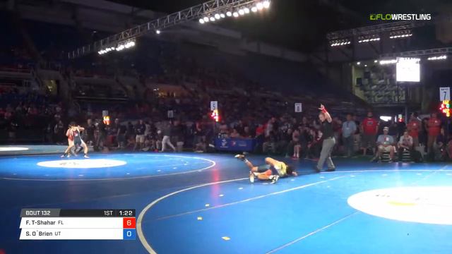 Cadet GR 132 7th Place - Frankie Tal-Shahar (FL) vs. Stockton O`Brien (UT) смотреть онлайн