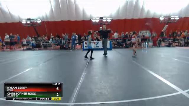 10U 53 Kylan Berry Maine Vs Christopher Roos California смотреть онлайн