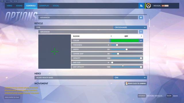 Overwatch: NEW Crosshair Settings! - Improve Accuracy! смотреть онлайн