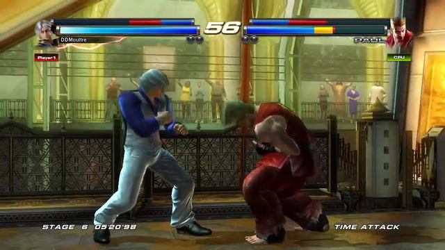Tekken Tag Tournament 2: Kazuya Mishima/Lee Chaolan Gameplay