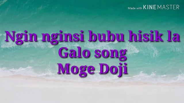 Ngin Nginse Bubu Hiksik La...galo Song Moge Doji