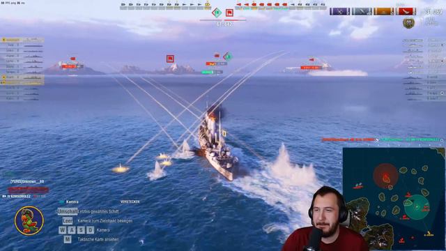 Azur Lane Avrora angezockt *T3 ACTION!!!* ⚓️ in World of Warships 🚢 смотреть онлайн
