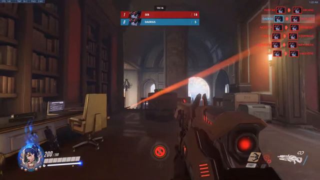 Overwatch: Widowmaker headshot only compilation смотреть онлайн