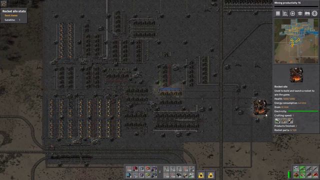 Rocket Launch Factorio смотреть онлайн