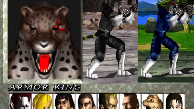 TEKKEN 1 Personajes смотреть онлайн