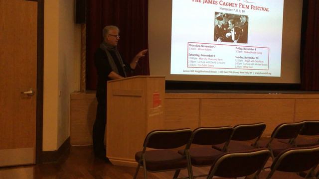 David Schwartz on James Cagney's "The Public Enemy" at Lenox Hill Neighborhood House смотреть онлайн