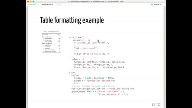 FTS Tech Talk: A Workflow For Bayesian Modelling and Reporting in R смотреть онлайн
