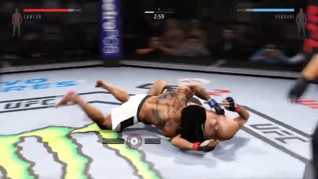 EA UFC 2 maxed stats fighter taunts and gets KO'd смотреть онлайн
