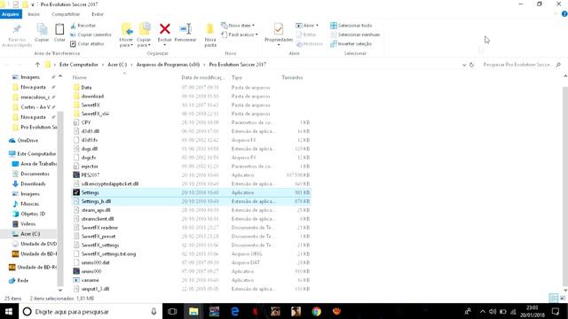 COMO RESOLVER O ERRO DO '''SETTINGS'' DO PES 2016/17/18/19 смотреть онлайн