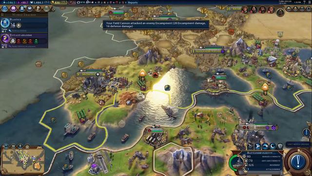 Civilization 6 - Part 25 - ON THE ATTACK - Civ 6 Hotseat Multiplayer Gameplay (Season 2) смотреть онлайн