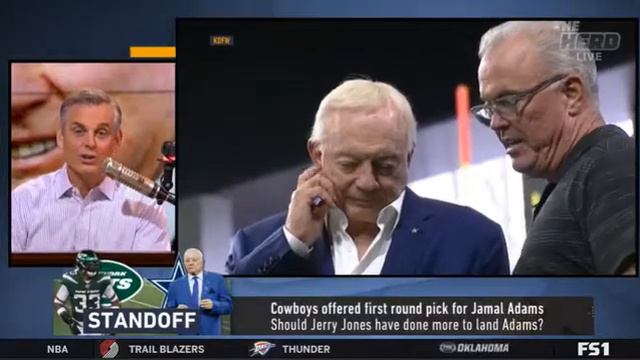 The Herd: Should Jerry Jones have done more to land Adams? смотреть онлайн