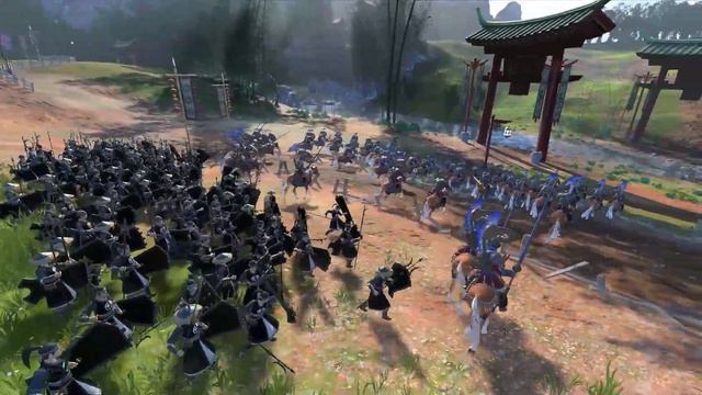 Total War Warhammer 3 (Radious Mod, The Fearless Wall unit's performance) смотреть онлайн