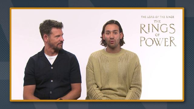 Maxim Baldry & Lloyd Owen Interview: LOTR Rings of Power смотреть онлайн
