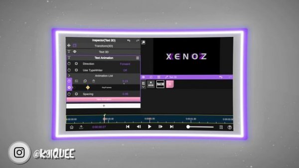 3D Text Element - Alight Motion _ Node Vídeo📱_ Tutorial 3D Text Animatio